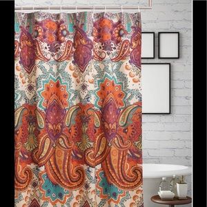Nirvana Spice Bath Shower Curtain NEW